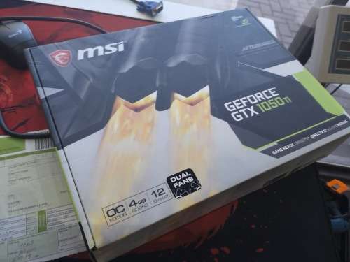 ***BRAND NEW***MSI GEFORCE GTX 1050Ti*OC EDITION*4gb gddr5*DIRECTX12*DUAL FANS*
